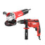 MPT MPTK02-ECO Angle Grinder and Impact Drill Kit - ToolsSavvy.ph
