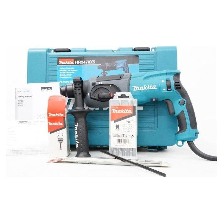 Makita HR2470X5 3-Modes SDS-Plus Rotary Hammer 24mm 2.7J | Makita by KHM Megatools Corp. Makita HR2470X5 3-Modes SDS-Plus Rotary Hammer 24mm 2.7J | Makita by KHM Megatools Corp.