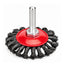 MaxSell Knotted Wire Bevel Brush 1/4" Shank - ToolsSavvy.ph