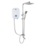 Meco 2428-SST Stainless Shower Set with Diverter (Square)