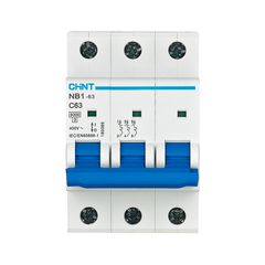 Chint NB1-63 3P 6KA with ON/OFF Indicator Miniature Circuit Breaker (3 Module) | Chint by KHM Megatools Corp.