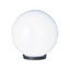 Firefly Globe Garden Lamps Plain White Opal Diffuser Post Installation | Firefly by KHM Megatools Corp.