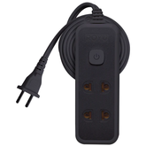 Royu REDEC133-3 ( 2+1 Gang ) Push Button Switch with Light Indicator Extension Cord | Royu by KHM Megatools Corp.