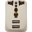 Royu REDPL125 International Adapter with 2 USB Ports | Royu by KHM Megatools Corp.