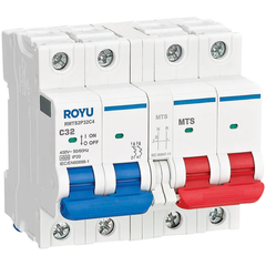 Royu 2P 4.5kA Manual Transfer Switch | Royu by KHM Megatools Corp.