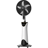 Firefly FEL646 16" Rechargeable Mist Fan with Digital Display and LED Night Light