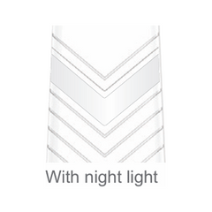 Firefly FEL634 18" Rechargeable Stand Fan with LED Night Light and Remote Control