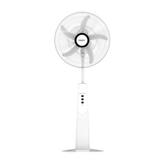 Firefly FEL634 18" Rechargeable Stand Fan with LED Night Light and Remote Control
