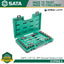 Sata SC09060-6 24Pc. 1/2" Dr. 6Pt. Socket Wrench Set