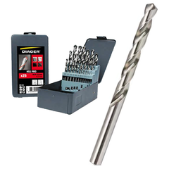 Diager 747D HSS-G Fully Ground Drill Bit Set 25Pcs | Diager by KHM Megatools Corp.