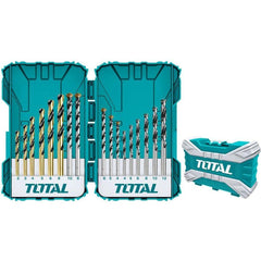 Total TACSDL11601 16pcs Metal, Concrete and Wood Drill Bit Set - KHM Megatools Corp.