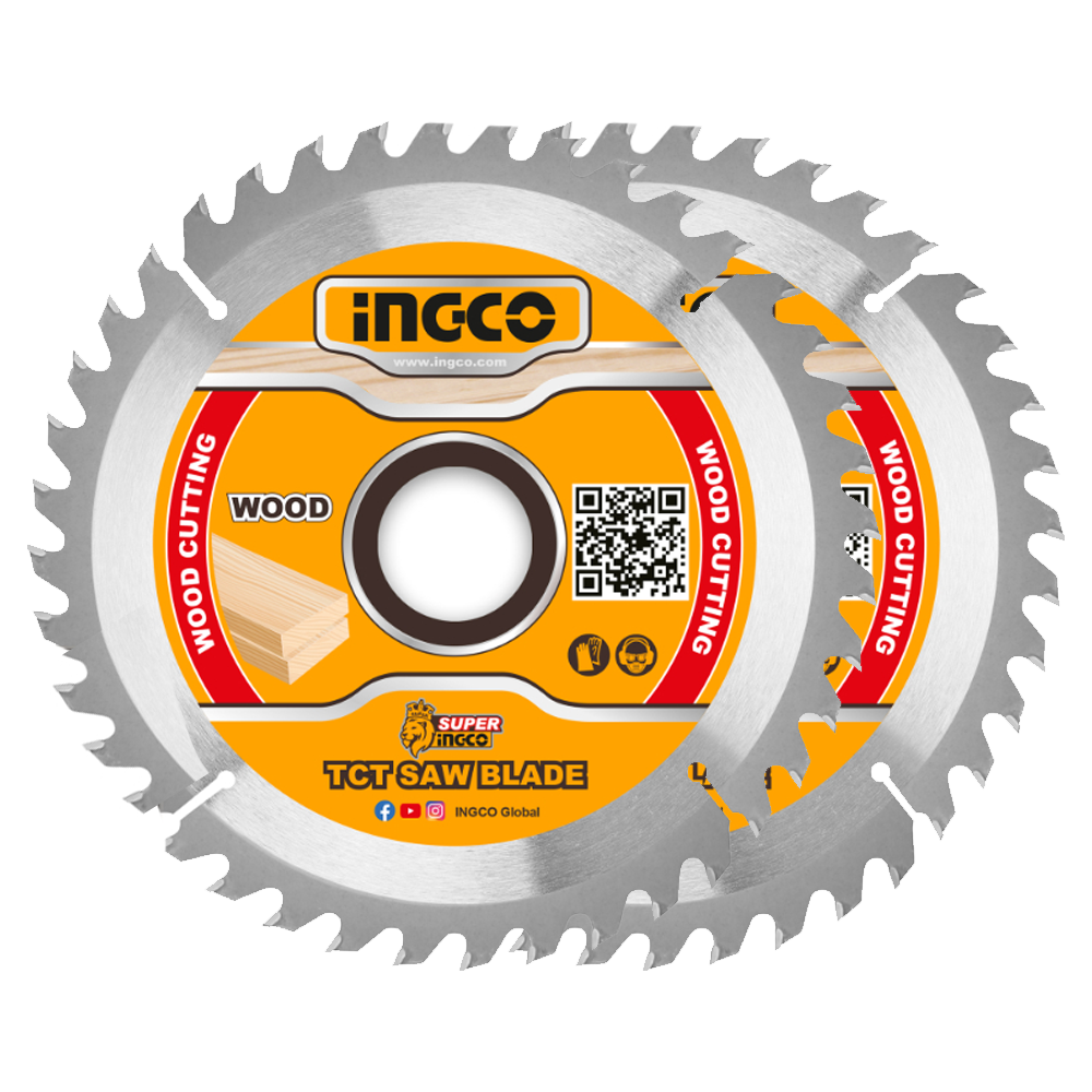 Ingco TSB1853 TCT Circular Saw Blade Set 7-1/4" 24T 2PCS (Ultra-Thin) | Ingco by KHM Megatools Corp.