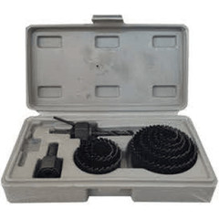 Megatools MHS11 11pcs Hole saw Bit Set - KHM Megatools Corp.
