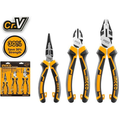 Ingco HKHLPS2831 3pcs High Leverage Pliers Set - KHM Megatools Corp.