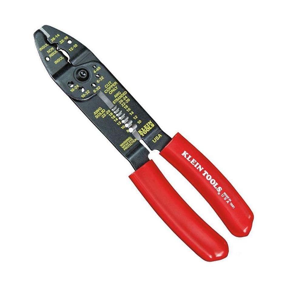 Kllein 1001 6-in-1 Multi-Purpose Plier Stripper, Crimper & Wire Cutter | Klein by KHM Megatools Corp.