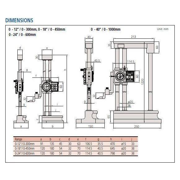 Mitutoyo Digital Counter Type Dial Height Gage, Series 192 | Mitutoyo by KHM Megatools Corp. Mitutoyo Digital Counter Type Dial Height Gage, Series 192 | Mitutoyo by KHM Megatools Corp.