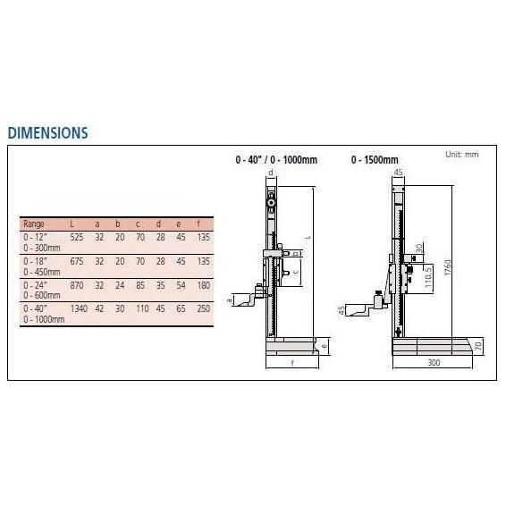 Mitutoyo Vernier Height Gage, Series 514 | Mitutoyo by KHM Megatools Corp. Mitutoyo Vernier Height Gage, Series 514 | Mitutoyo by KHM Megatools Corp.