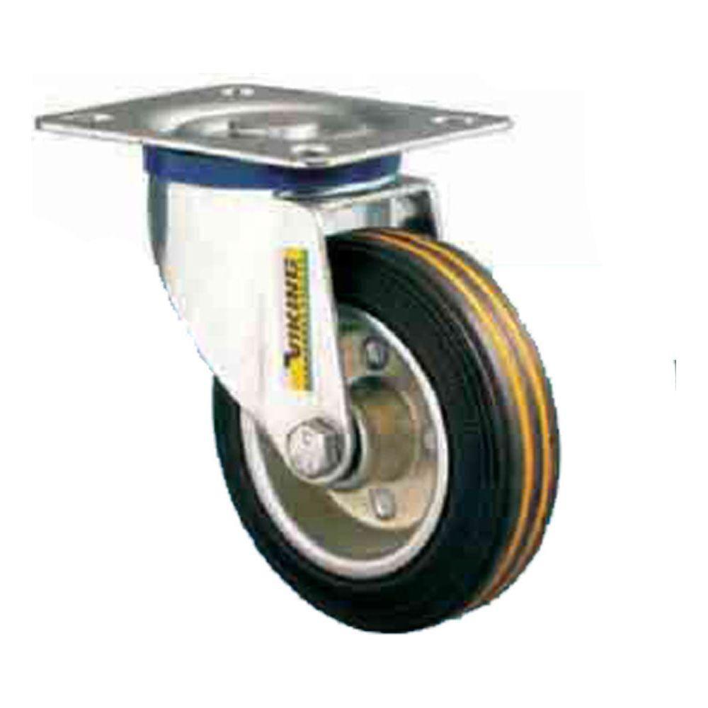 Viking Rubber on Steel Rim Castor Wheels (501) (Swivel) | Viking by KHM Megatools Corp.