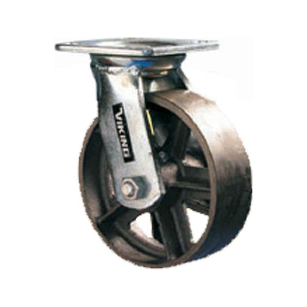 Viking Heavy-Duty Cast Iron Wheel (707) (Swivel) | Viking by KHM Megatools Corp.