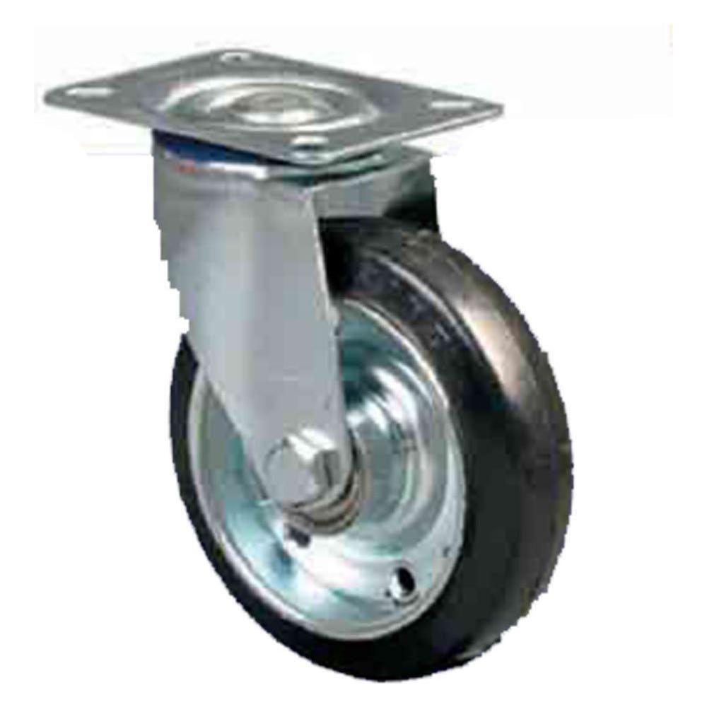 Viking Elastic Rubber Castor Wheels (524) (Swivel) | Viking by KHM Megatools Corp.