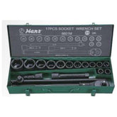 Hans 6601M 3/4" Drive 17pcs Impact Socket Wrench Set 19-50mm | Hans by KHM Megatools Corp.