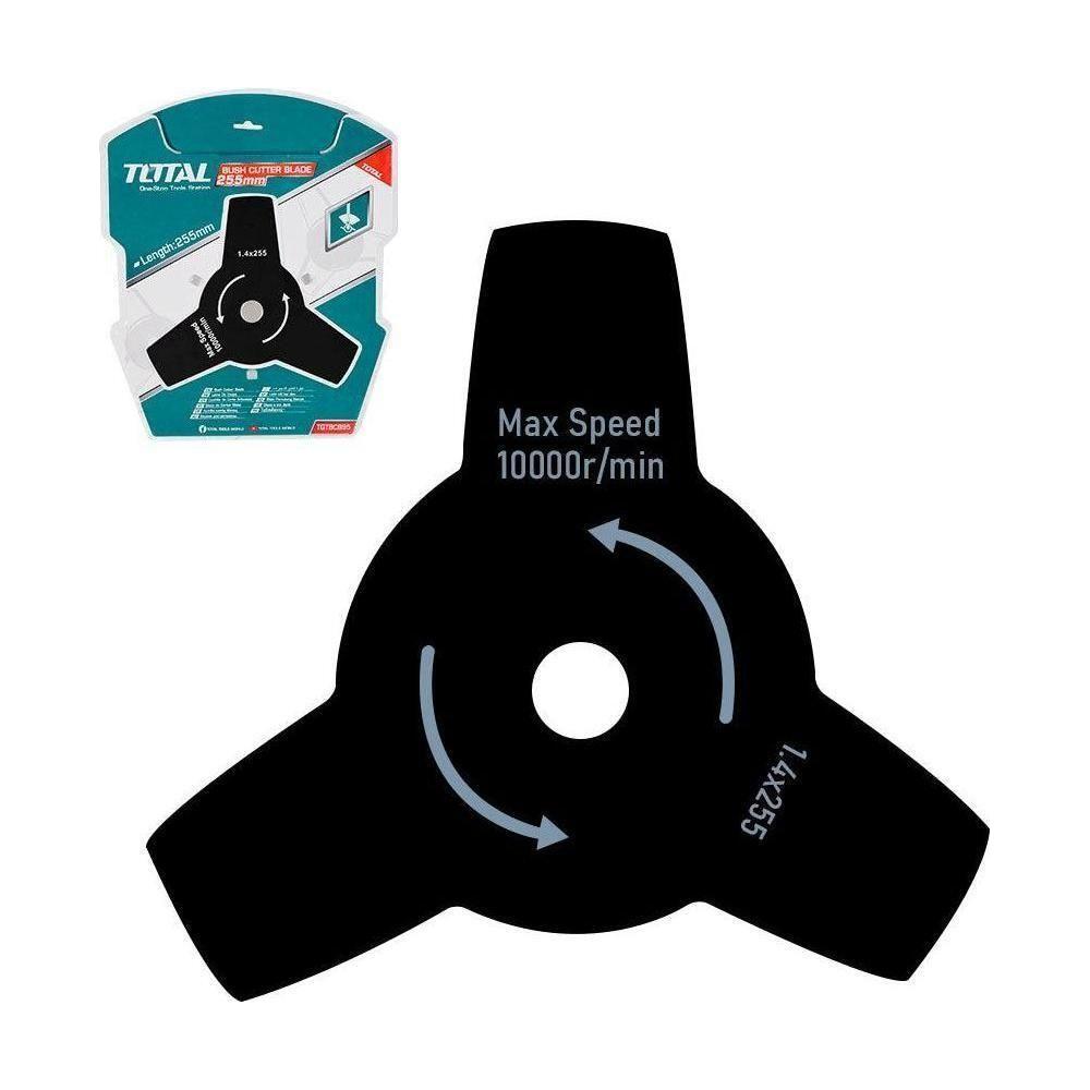 Total TGTBCB95 Grass Cutter / Bush Cutter Blade 10" - KHM Megatools Corp.