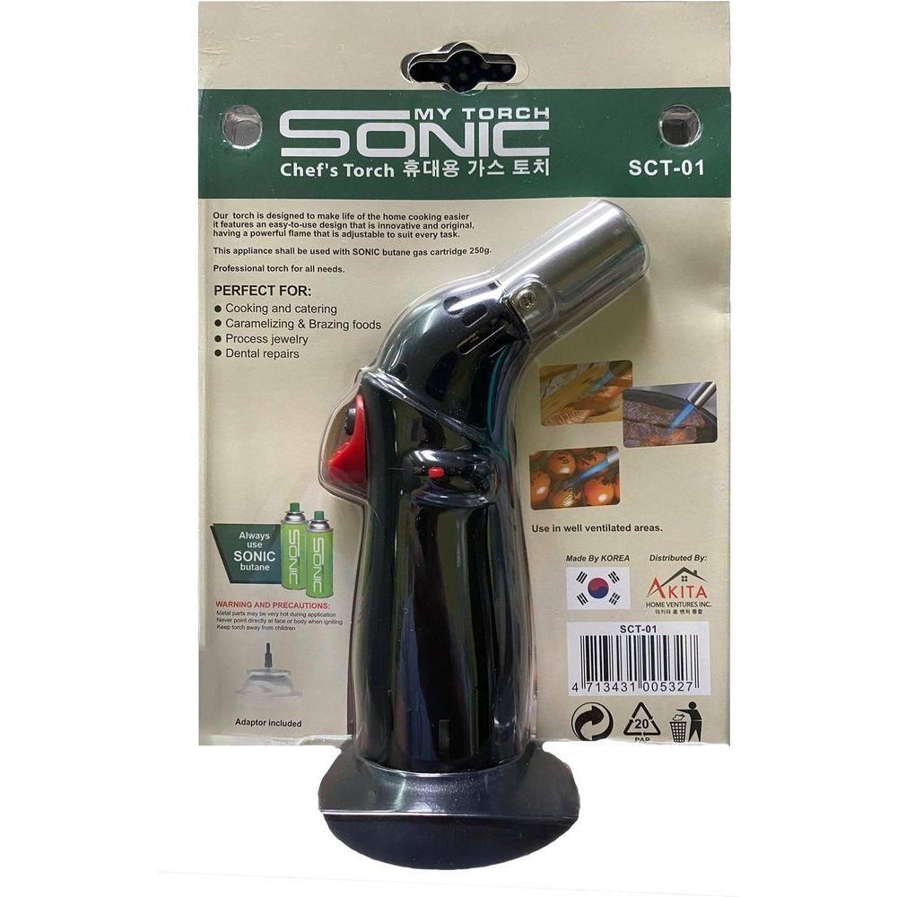Sonic SCT-01 Chef Torch (Butane Powered) | Sonic by KHM Megatools Corp.