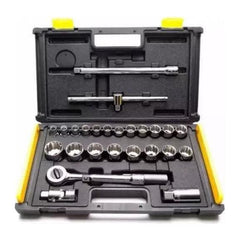 Stanley 86-478 1/2" Drive Socket Wrench Set 25pcs (1/4-1-1/4") - KHM Megatools Corp.