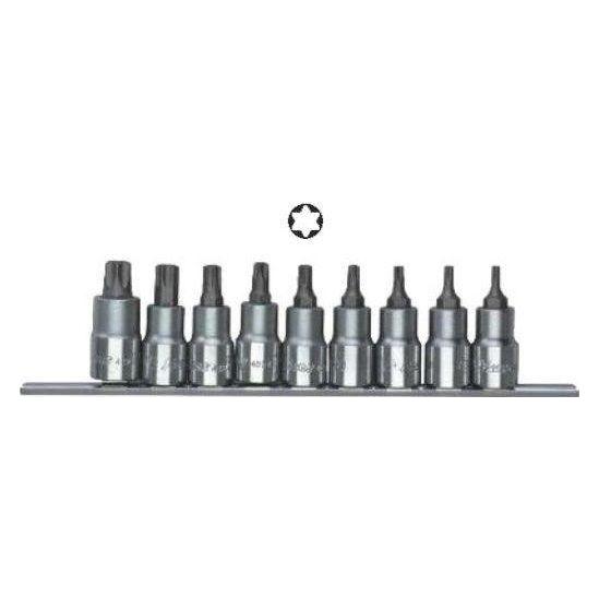 Hans 46024-9C/8C 1/2" Drive 9pcs Torx Bit Socket Wrench Set | Hans by KHM Megatools Corp.