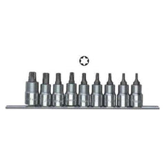 Hans 46024-9C/8C 1/2" Drive 9pcs Torx Bit Socket Wrench Set | Hans by KHM Megatools Corp.