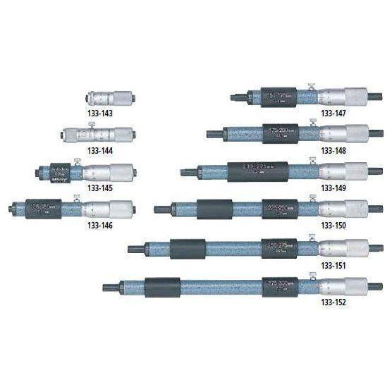 Mitutoyo Individual Tubular Inside Micrometers, Series 133 (single rod type) | Mitutoyo by KHM Megatools Corp. Mitutoyo Individual Tubular Inside Micrometers, Series 133 (single rod type) | Mitutoyo by KHM Megatools Corp.