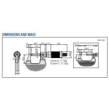 Mitutoyo Ratchet Thimble Micrometer, Series 102 | Mitutoyo by KHM Megatools Corp. Mitutoyo Ratchet Thimble Micrometer, Series 102 | Mitutoyo by KHM Megatools Corp.