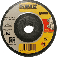 Dewalt DW4543AIA-B1 Grinding Disc 5" for Metal - KHM Megatools Corp.