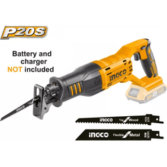 Ingco CRSLI1151 20V Cordless Reciprocating Saw (Bare) - KHM Megatools Corp.