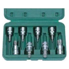 Hans 36024-8 3/8" Drive 8pcs Torx Bit Socket Wrench Set | Hans by KHM Megatools Corp.