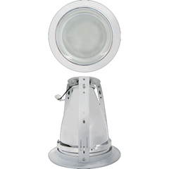 Firefly Vertical Downlight Recessed Type with Full Frosted Glass