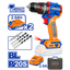 Wadfow WCDP7281 Cordless Impact Drill 20V 72Nm - ToolsSavvy.ph