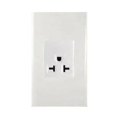 Royu WD902 1-Gang Tandem Aircon Outlet Set 20A (Wide) | Royu by KHM Megatools Corp.