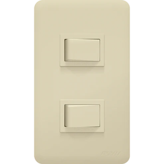 Royu WH603 2-Gang Switch with LED Set 10A (Classic) | Royu by KHM Megatools Corp.