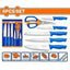 Wadfow WKK2K61 Scissors & Knife 6Pcs Set | Wadfow by KHM Megatools Corp.