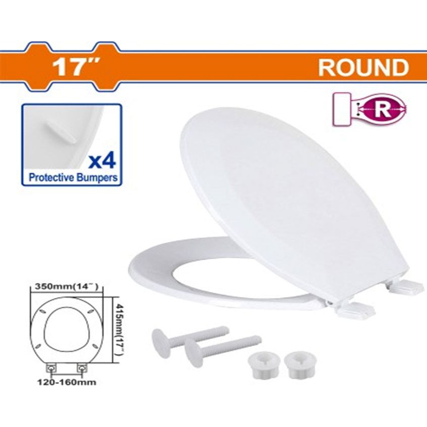 Wadfow WTJ1101 Toilet Seat 17" | Wadfow by KHM Megatools Corp.