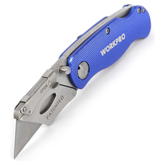 Workpro W011014WE Aluminum Folding Utility Knife | Workpro by KHM Megatools Corp.