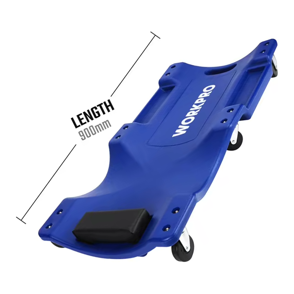 Workpro WP319002WE 6-Wheel Plastic Creeper 40" | Workpro by KHM Megatools Corp.