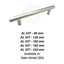 Amerilock AL 037 Cabinet Handle | Amerilock by KHM Megatools Corp.