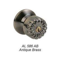 Amerilock AL 586 AB Keyed Entry Door Knob | Amerilock by KHM Megatools Corp.