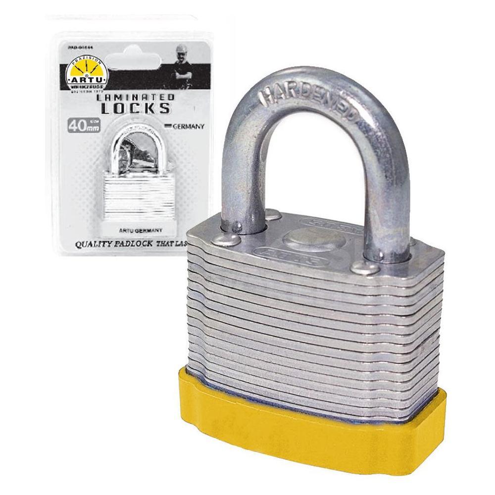 ARTU PAD-04544 Laminated Padlock 40MM | Artu by KHM Megatools Corp.