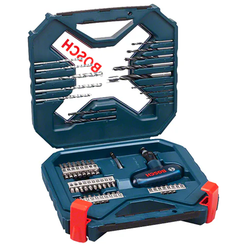 Bosch Mixed Bit set with Rachet Screwdriver 54Pcs | Bosch by KHM Megatools Corp.