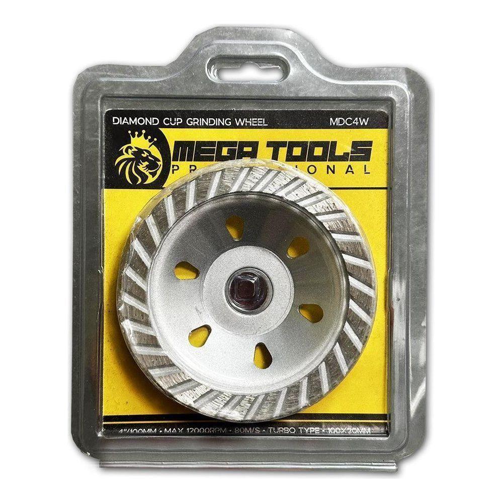 Megatools MDC4W Diamond Cup Wheel 4" - KHM Megatools Corp.