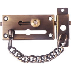 Herks Double Locks Door Chain & Bolt