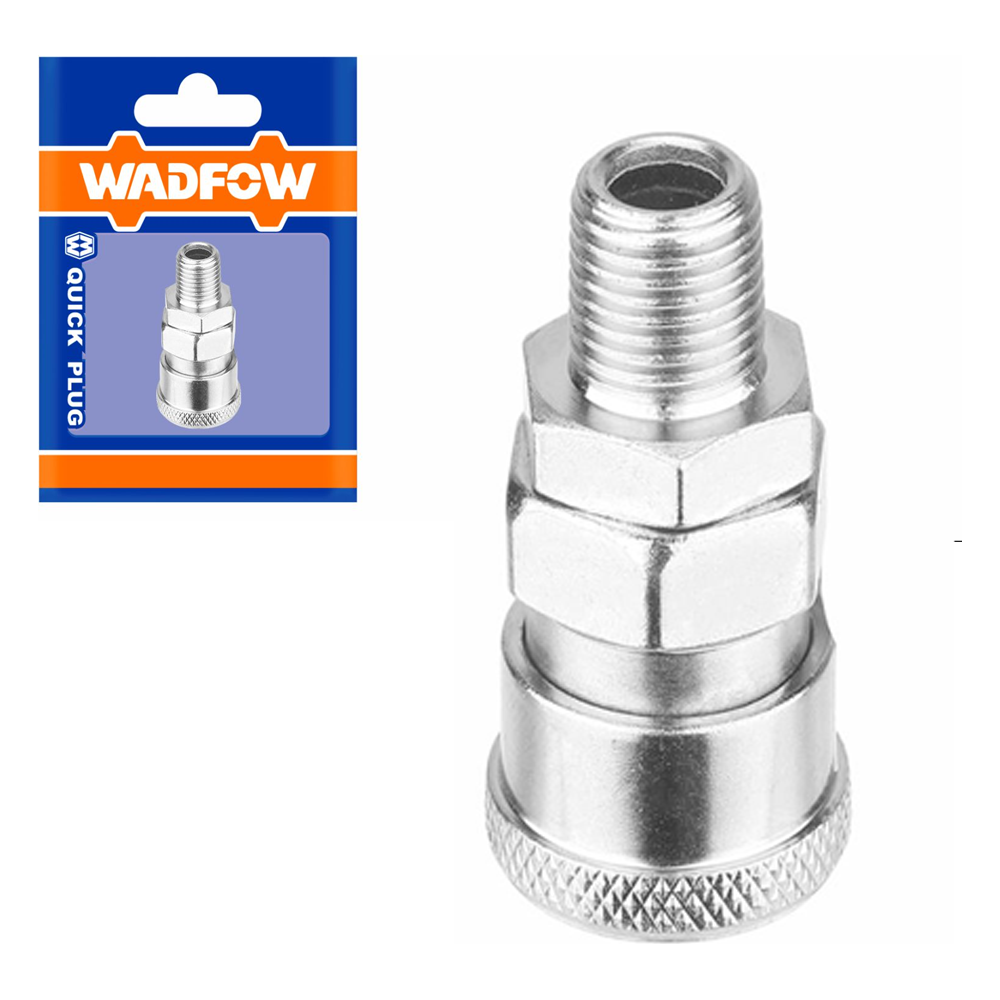 Wadfow WQP0953 Air Quick Couple 1/4" (Male) | Wadfow by KHM Megatools Corp.